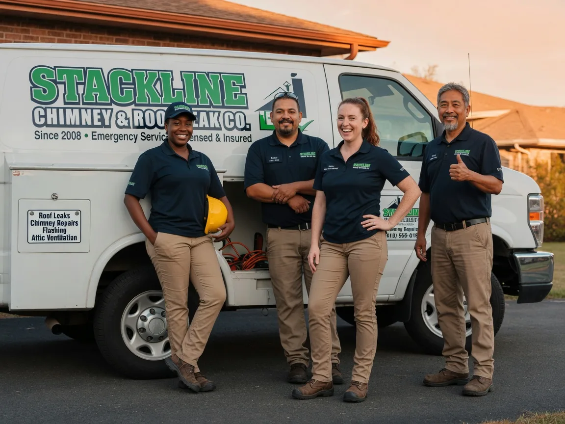 Chimney flashing repair company in Oak Harbor, OH
